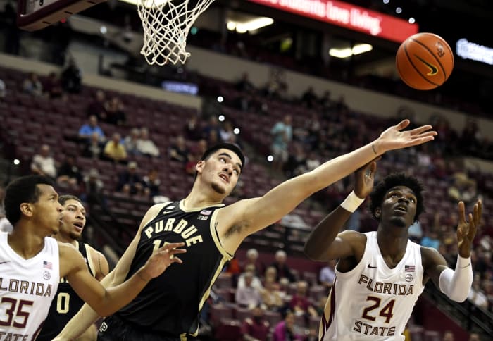 Zach Edey vs Florida State